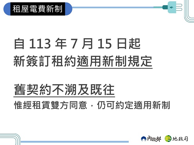 租屋電費新制預計7月15日上路 | 文章內置圖片